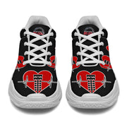 Drag Racing Heartbeat Chunky Sneakers