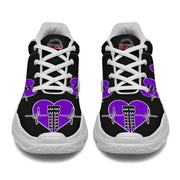 Drag Racing Heartbeat Chunky Sneakers