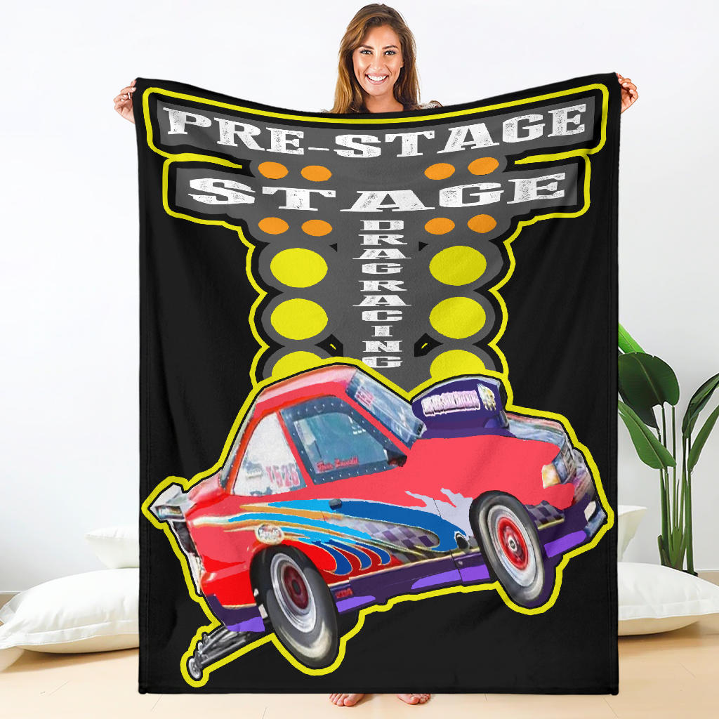 Custom Drag Racing Blanket V83