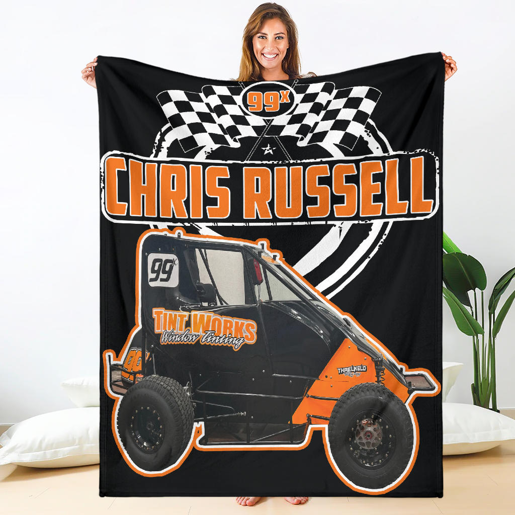 Custom Chris Russell Blanket
