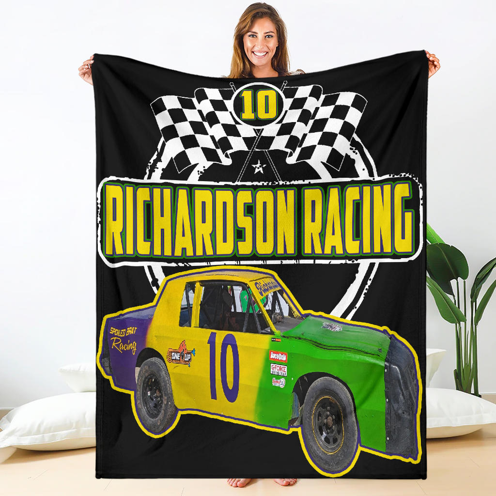 Custom Richardson Racing Blanket