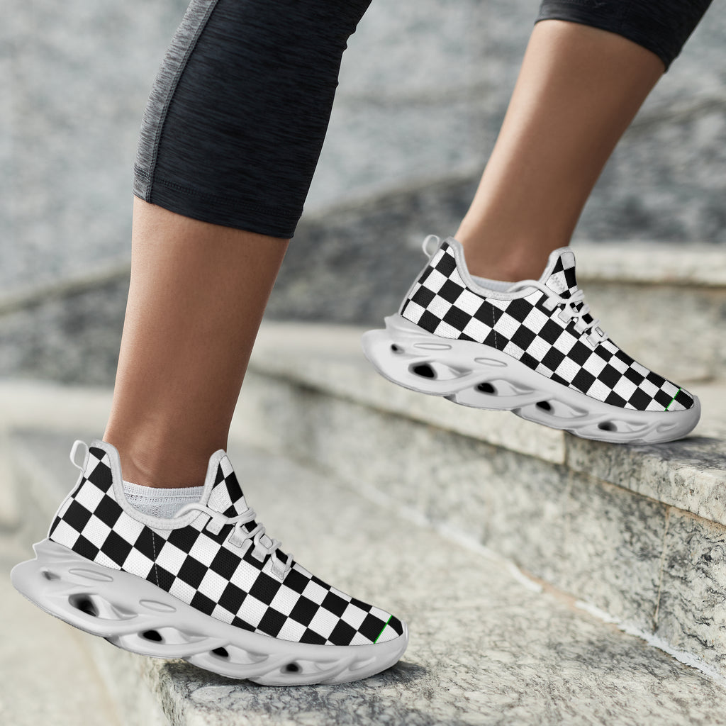 Racing Checkered M-Sole Sneakers