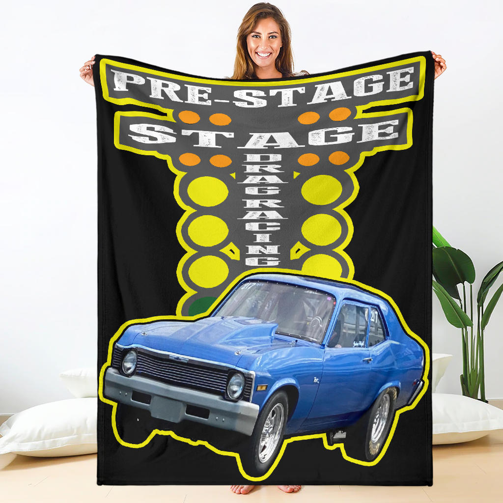 Custom Drag Racing Blanket V127