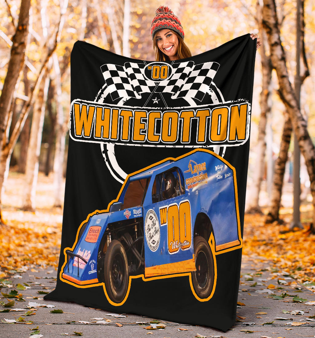 Custom Whitecotton Blanket
