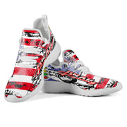 USA Drag Racing Mesh Sneakers