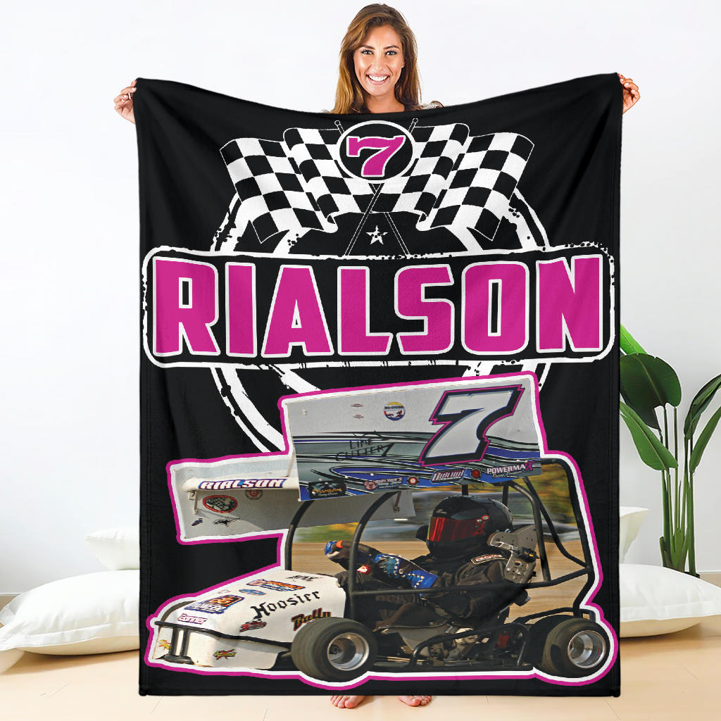 Custom Rialson Blanket Pink