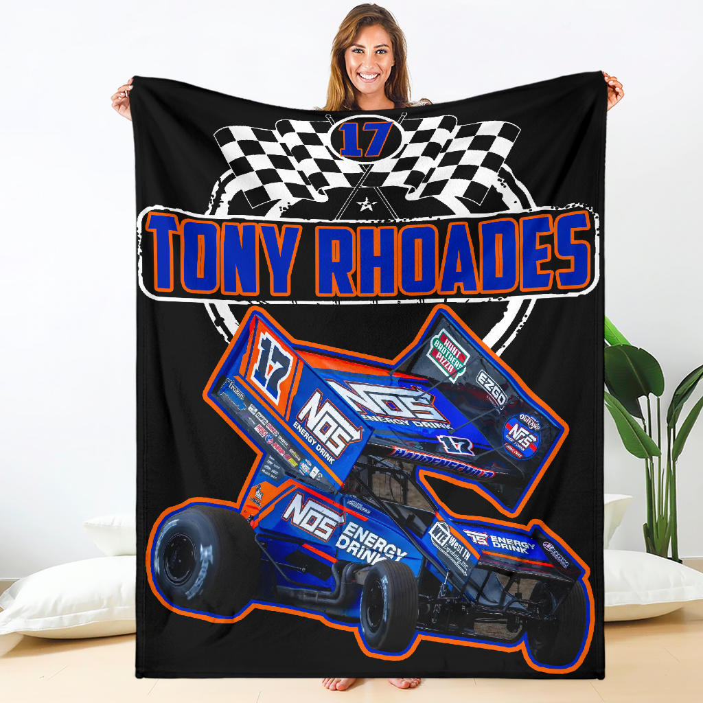 Custom Tony Rhoades Blanket