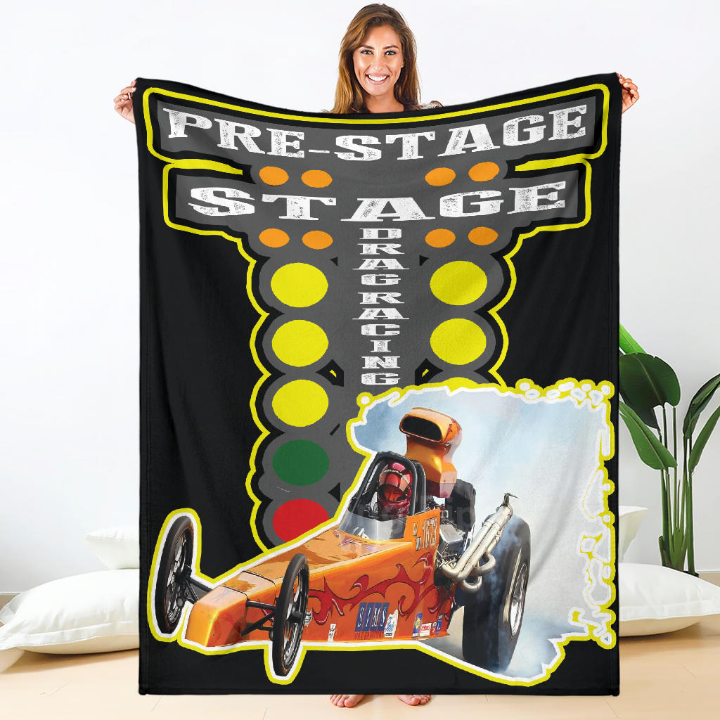 Custom Drag Racing Blanket V27