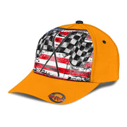 USA Racing Checkered Flag Classic Cap