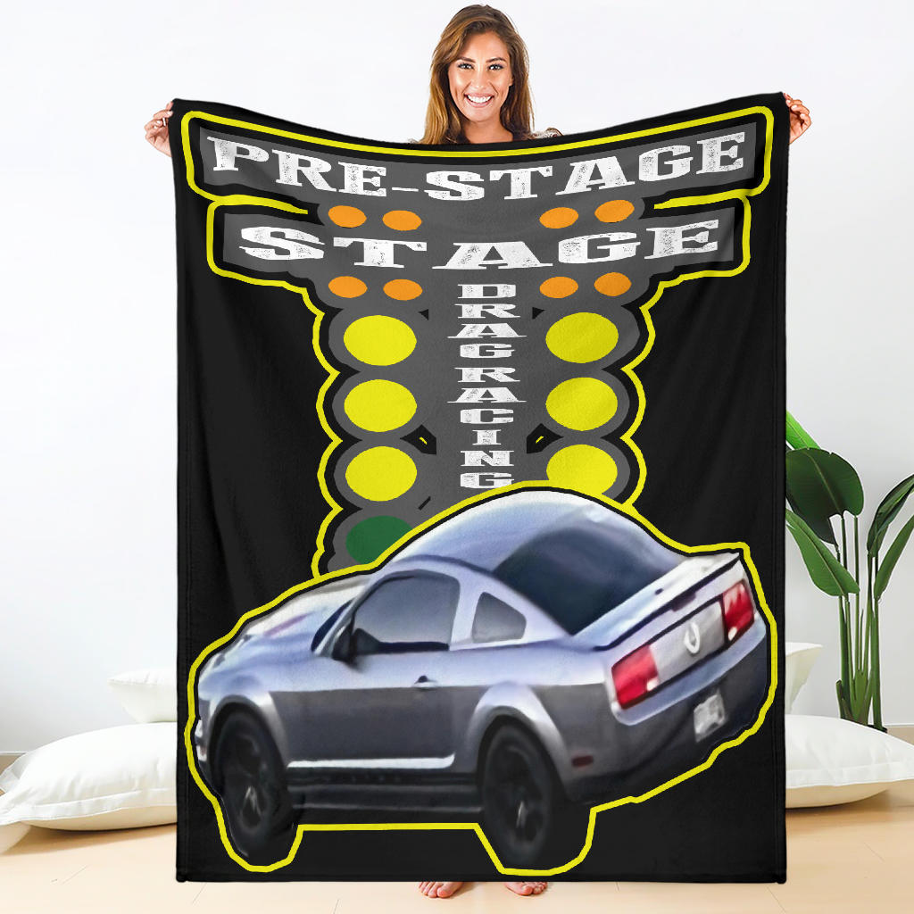 Custom Drag Racing Blanket V79