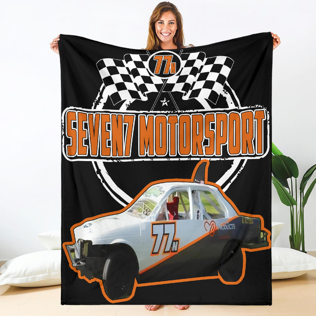 Custom SEVEN7 MOTORSPORT Blanket