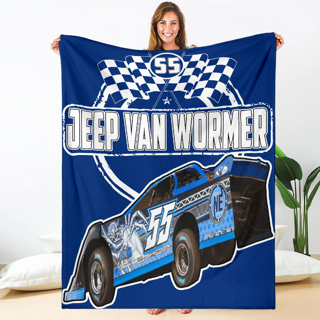 Custom Jeep Van Wormer Blanket