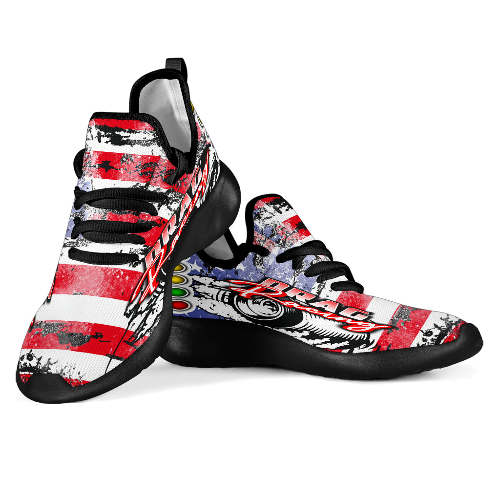 USA Drag Racing Mesh Sneakers