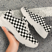 Racing Checkered Chunky Sneakers