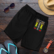 Drag racing men's shorts