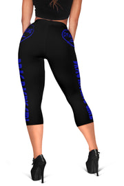 Drag Racing Girl Heart Women's Capris