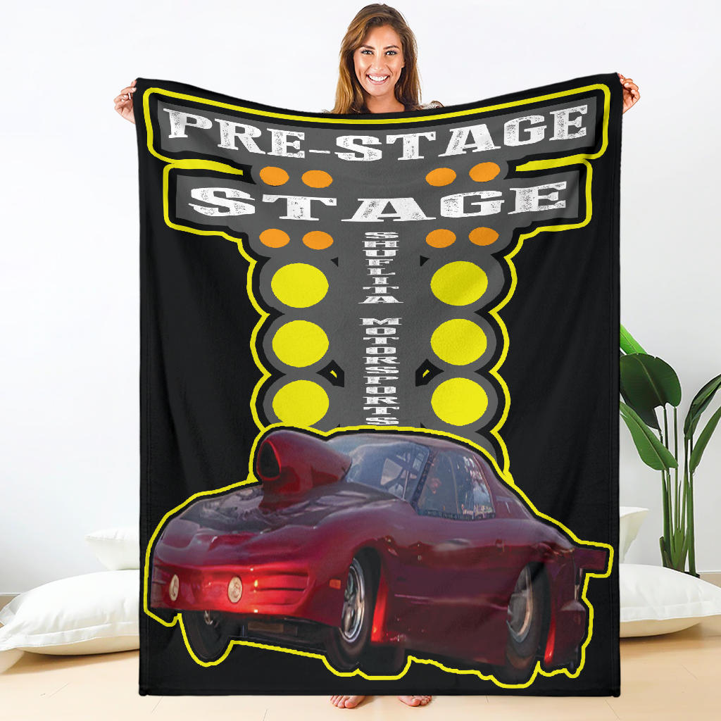 Custom Shuflita Motorsports Blanket