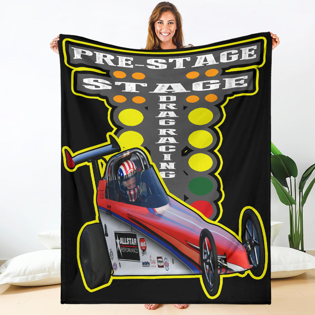 Custom Drag Racing Blanket V59