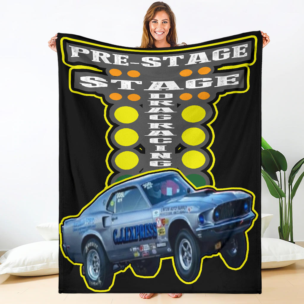 Custom Drag Racing Blanket V117