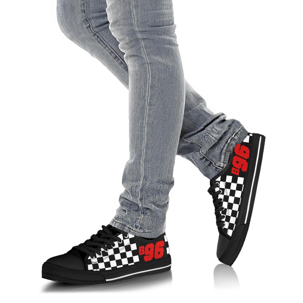Racing Checkered Low Top Shoes