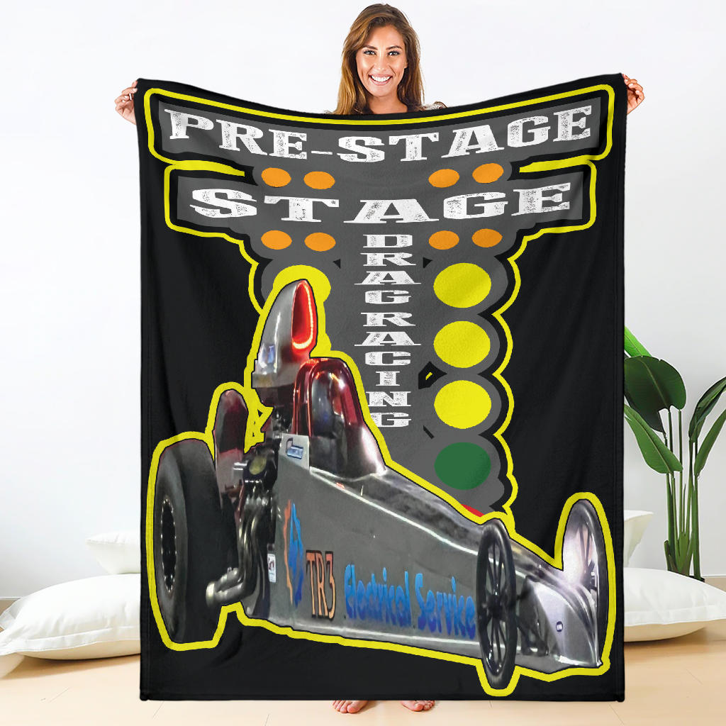 Custom Drag Racing Blanket V37