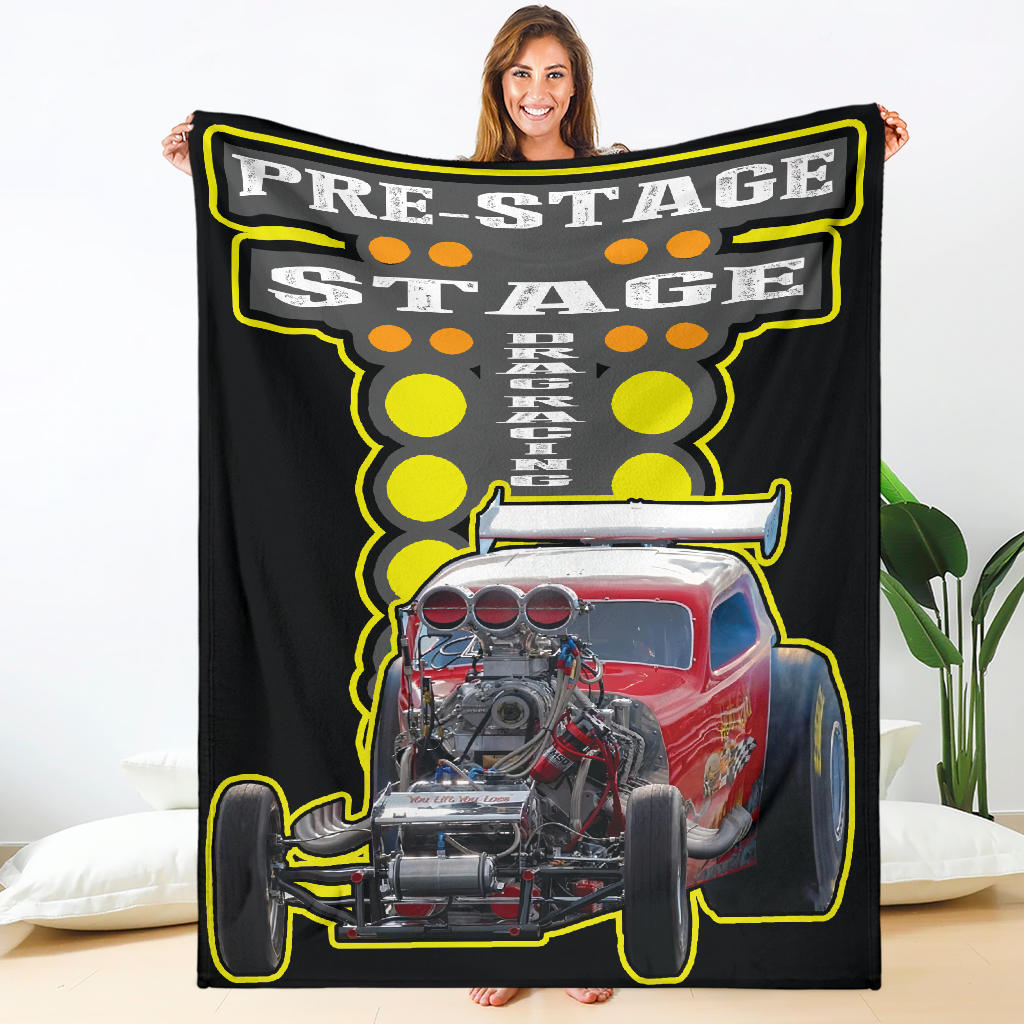 Custom Drag Racing Blanket V4