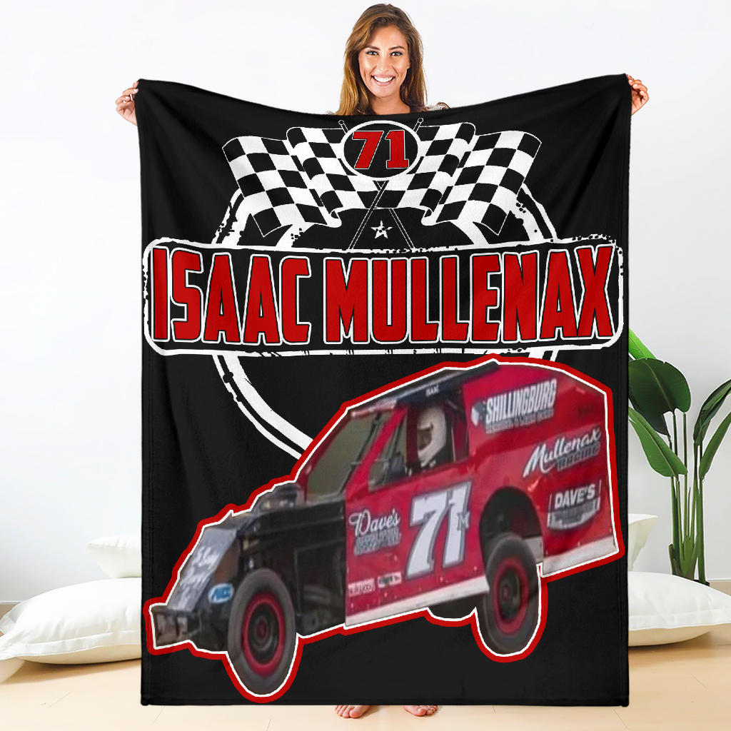 Custom Isaac Mullenax Blanket