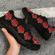 Drag Racing Heartbeat Chunky Sneakers