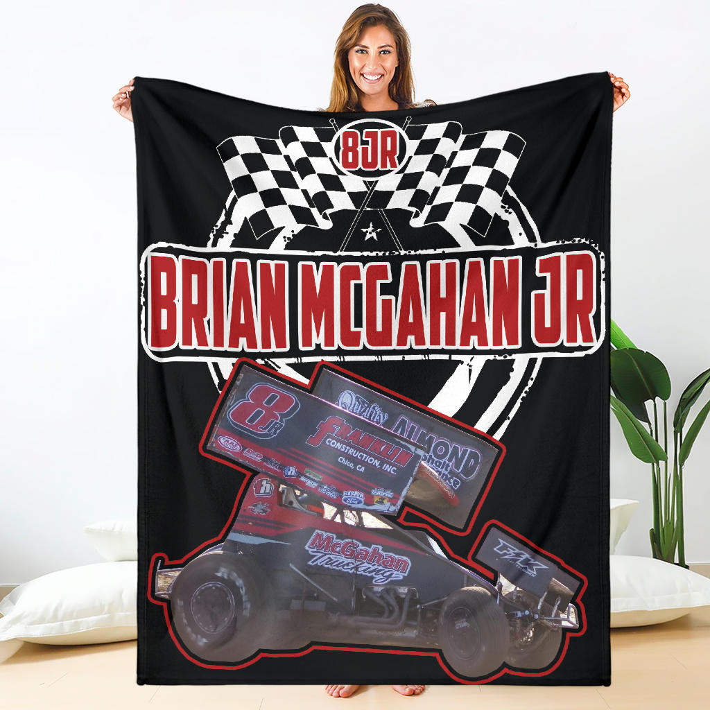 Custom Brian McGahan Jr Blanket