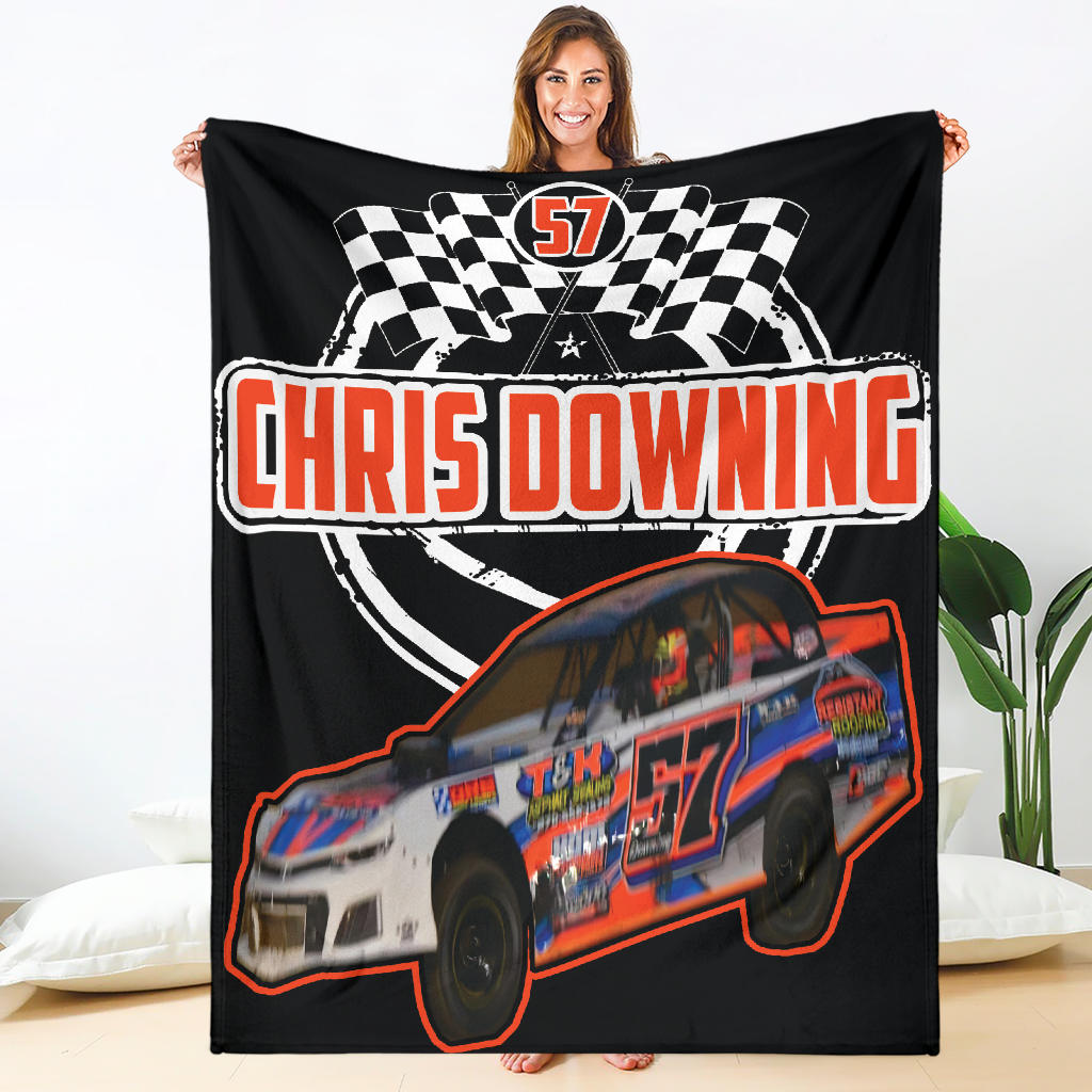 Custom CHRIS DOWNING Blanket