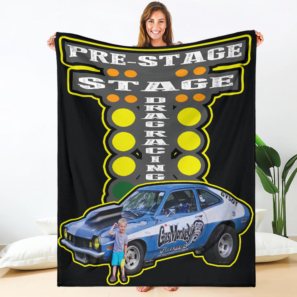 Custom Drag Racing Blanket V19
