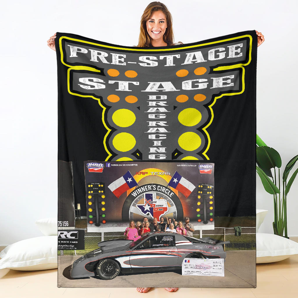 Custom Drag Racing Blanket V11