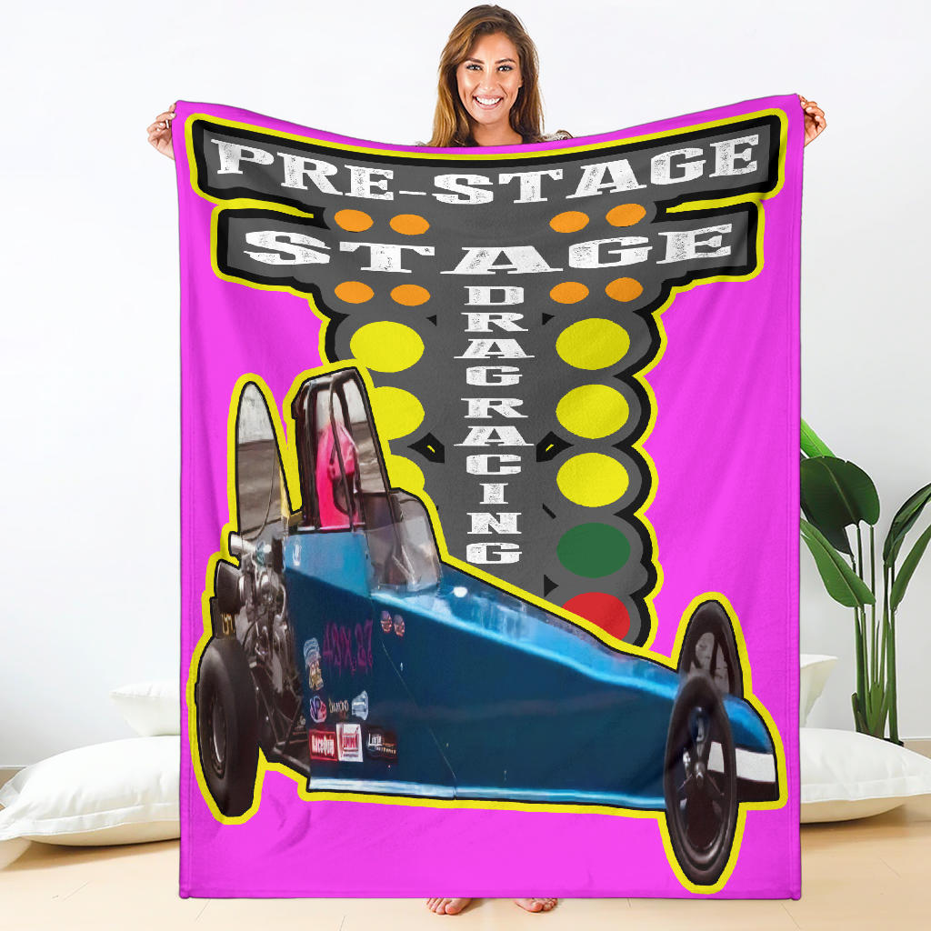 Custom Drag Racing Blanket V85