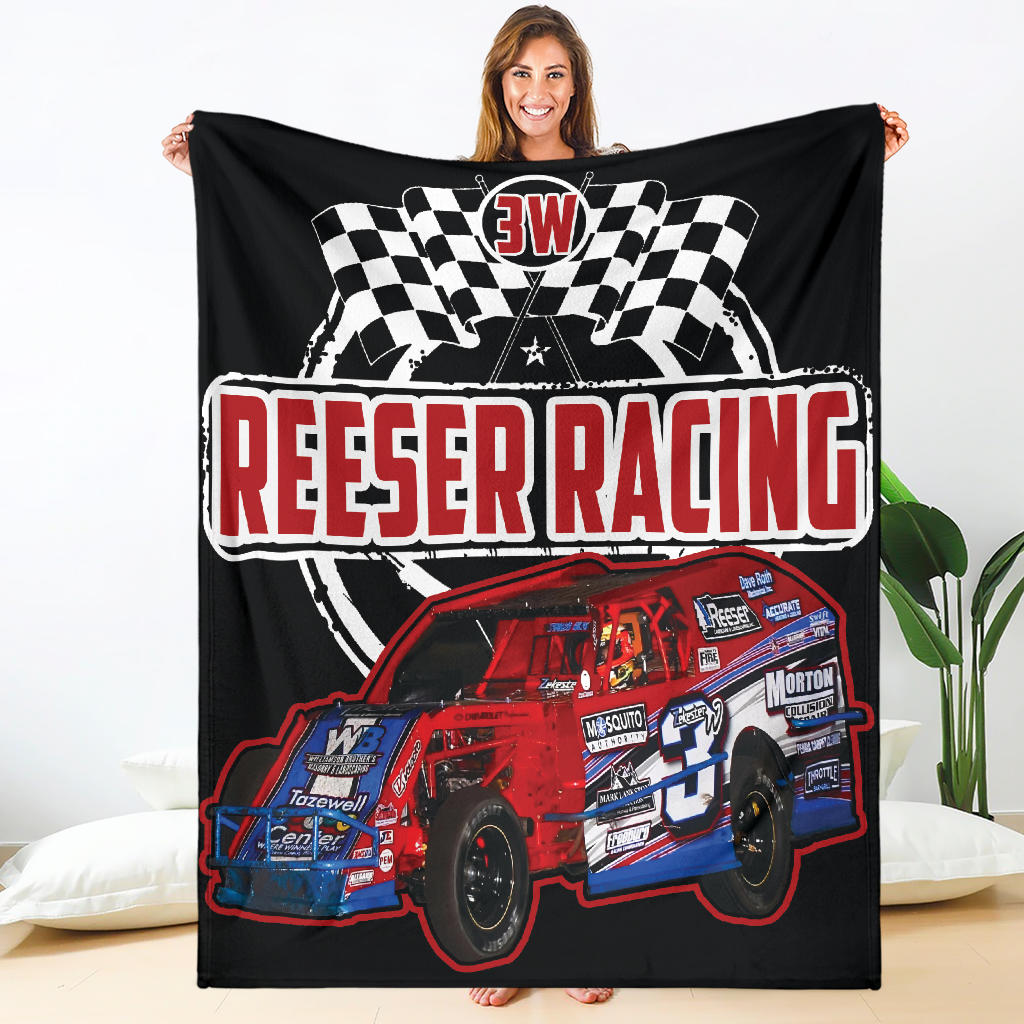 Custom Reeser Racing Blanket