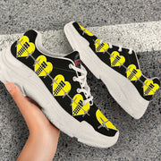 Drag Racing Heartbeat Chunky Sneakers