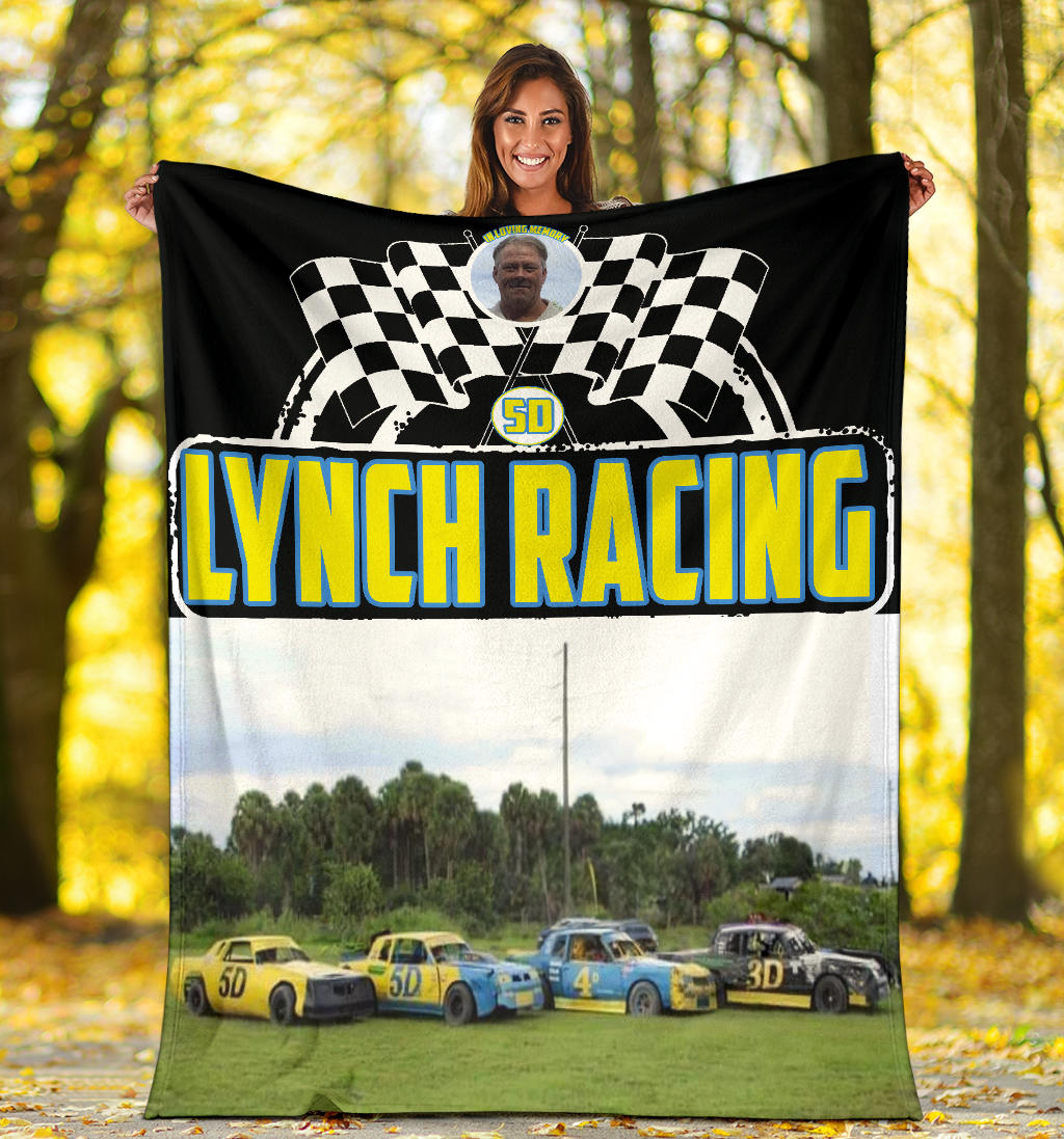 Custom LYNCH RACING Blanket