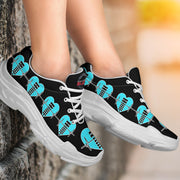 Drag Racing Heartbeat Chunky Sneakers