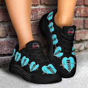 Drag Racing Heartbeat Chunky Sneakers