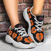 Drag Racing Heartbeat Chunky Sneakers