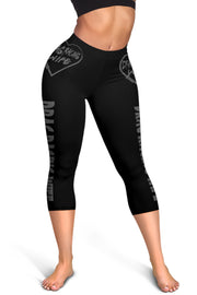 Drag Racing Wife Heart Women's Capris