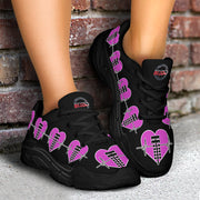 Drag Racing Heartbeat Chunky Sneakers