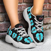 Drag Racing Heartbeat Chunky Sneakers