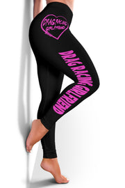 Drag Racing Girlfriend Heart Leggings