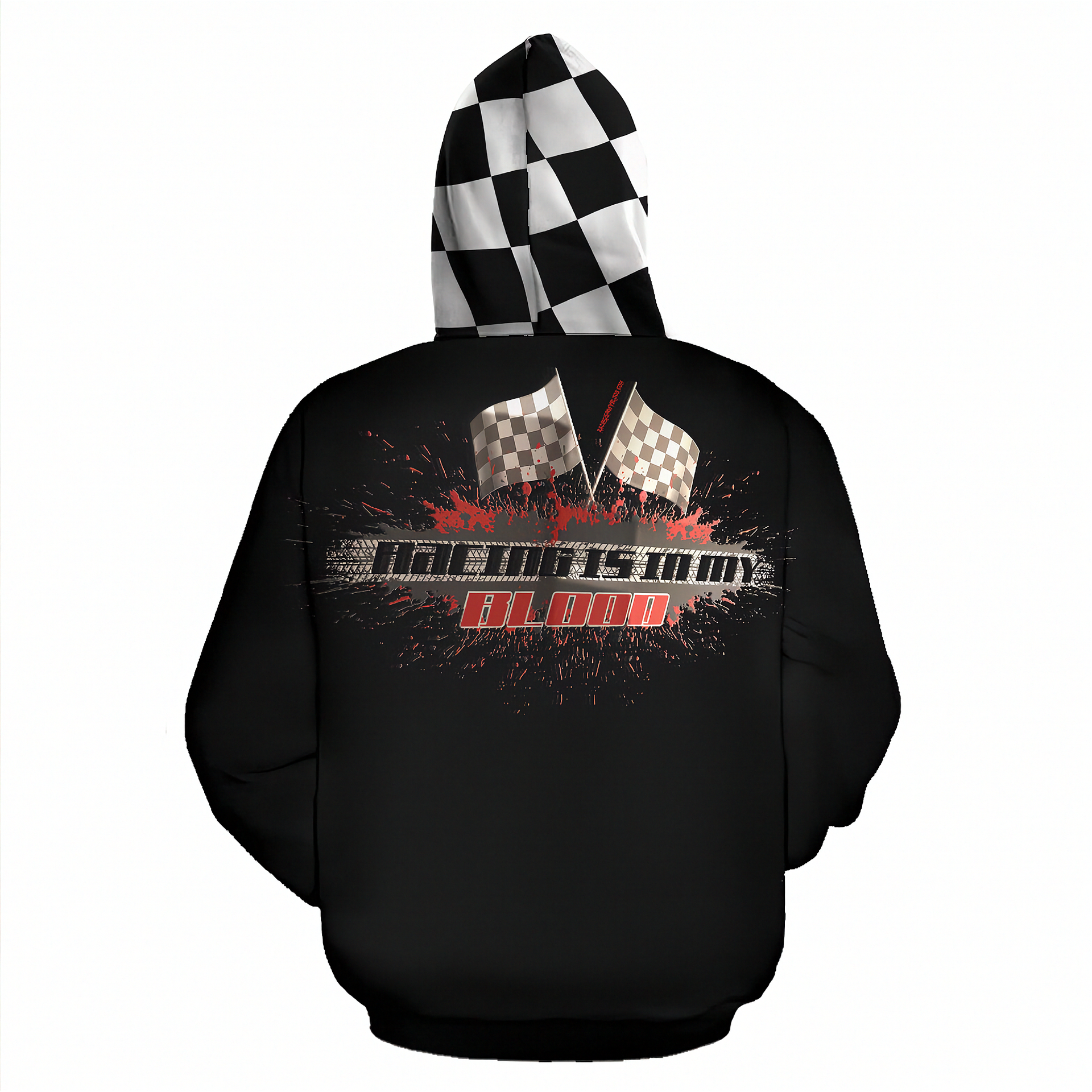 Racing Is In My Blood Hoodie, All Over Print Racing Hoodie, AOP Motorsport Sweatshirt, Car Guy Hoodie, Racing Fan Apparel, Custom Trackside Clothing, High Definition Print Hoodie, Durable Streetwear, Gift for Car Enthusiast, Premium Gearhead Hoodie