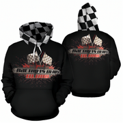 Racing Is In My Blood Hoodie, All Over Print Racing Hoodie, AOP Motorsport Sweatshirt, Car Guy Hoodie, Racing Fan Apparel, Custom Trackside Clothing, High Definition Print Hoodie, Durable Streetwear, Gift for Car Enthusiast, Premium Gearhead Hoodie