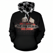 Racing Is In My Blood Hoodie, All Over Print Racing Hoodie, AOP Motorsport Sweatshirt, Car Guy Hoodie, Racing Fan Apparel, Custom Trackside Clothing, High Definition Print Hoodie, Durable Streetwear, Gift for Car Enthusiast, Premium Gearhead Hoodie