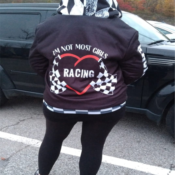 Racing Dirty Checkered Flag Leggings