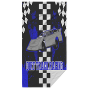 Dirt Track Racing Late Model Beach Towel