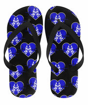 Racing Heartbeat Flip Flops