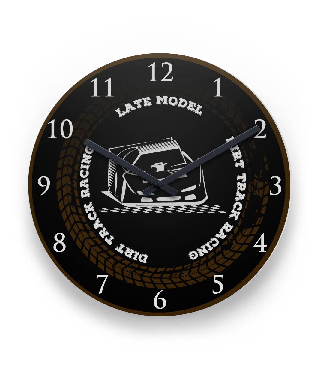 Late Model Round Wall Clock